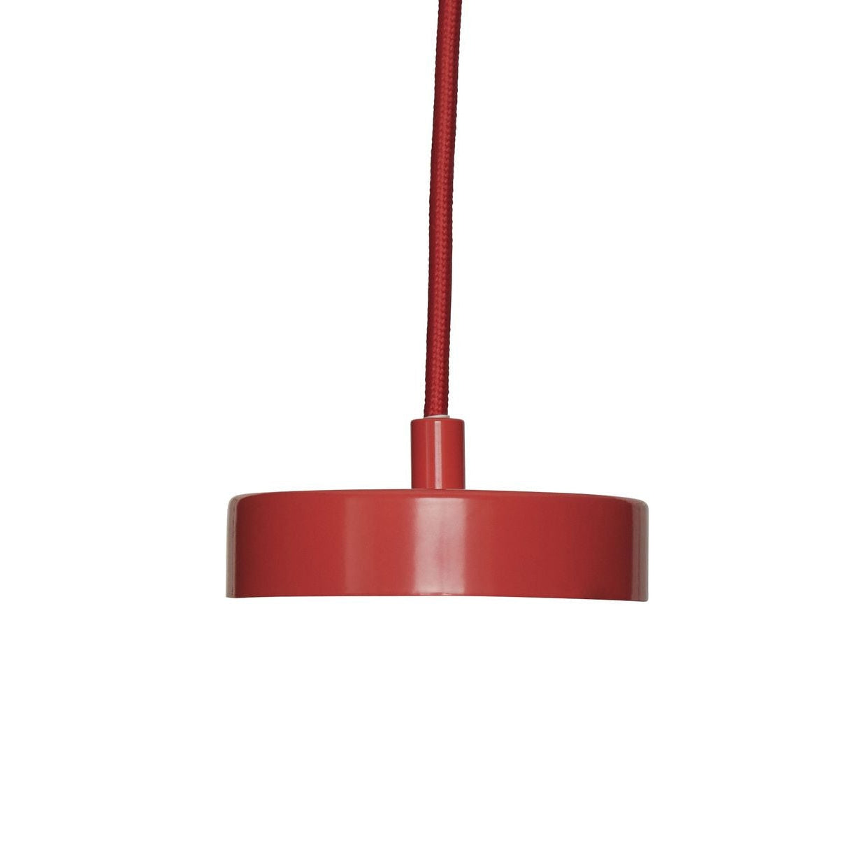 Hübsch Chand Loftslampe, Natur/Rød