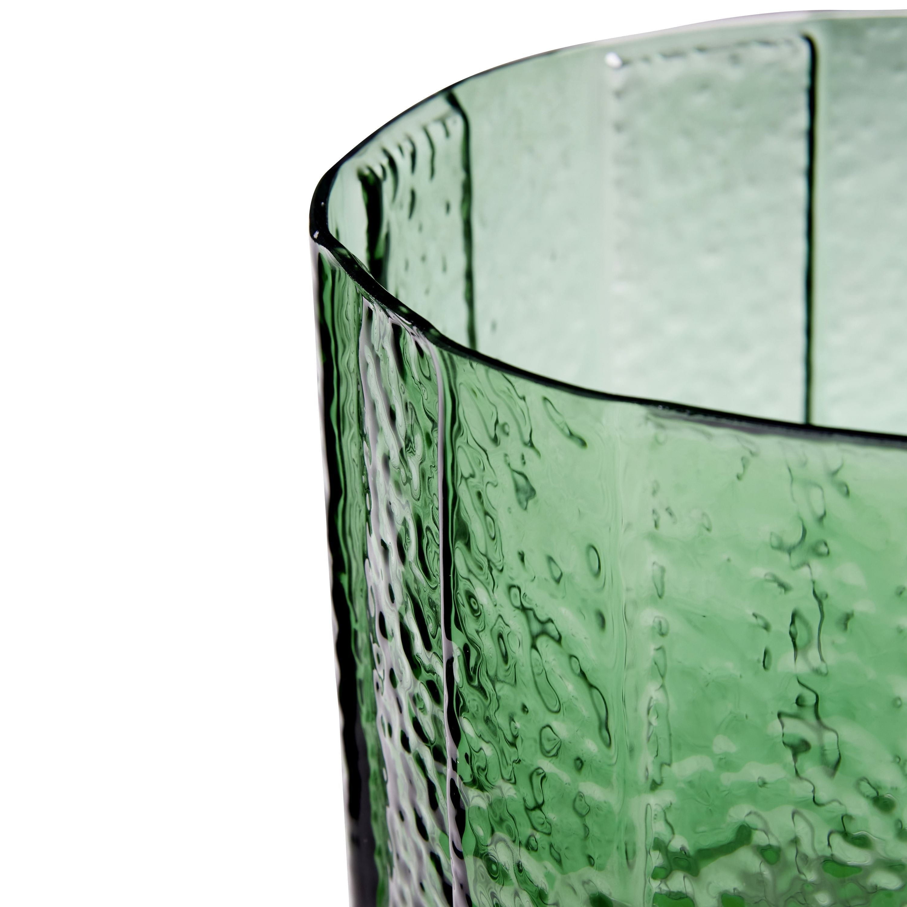 Hübsch Emerald Vase, Green