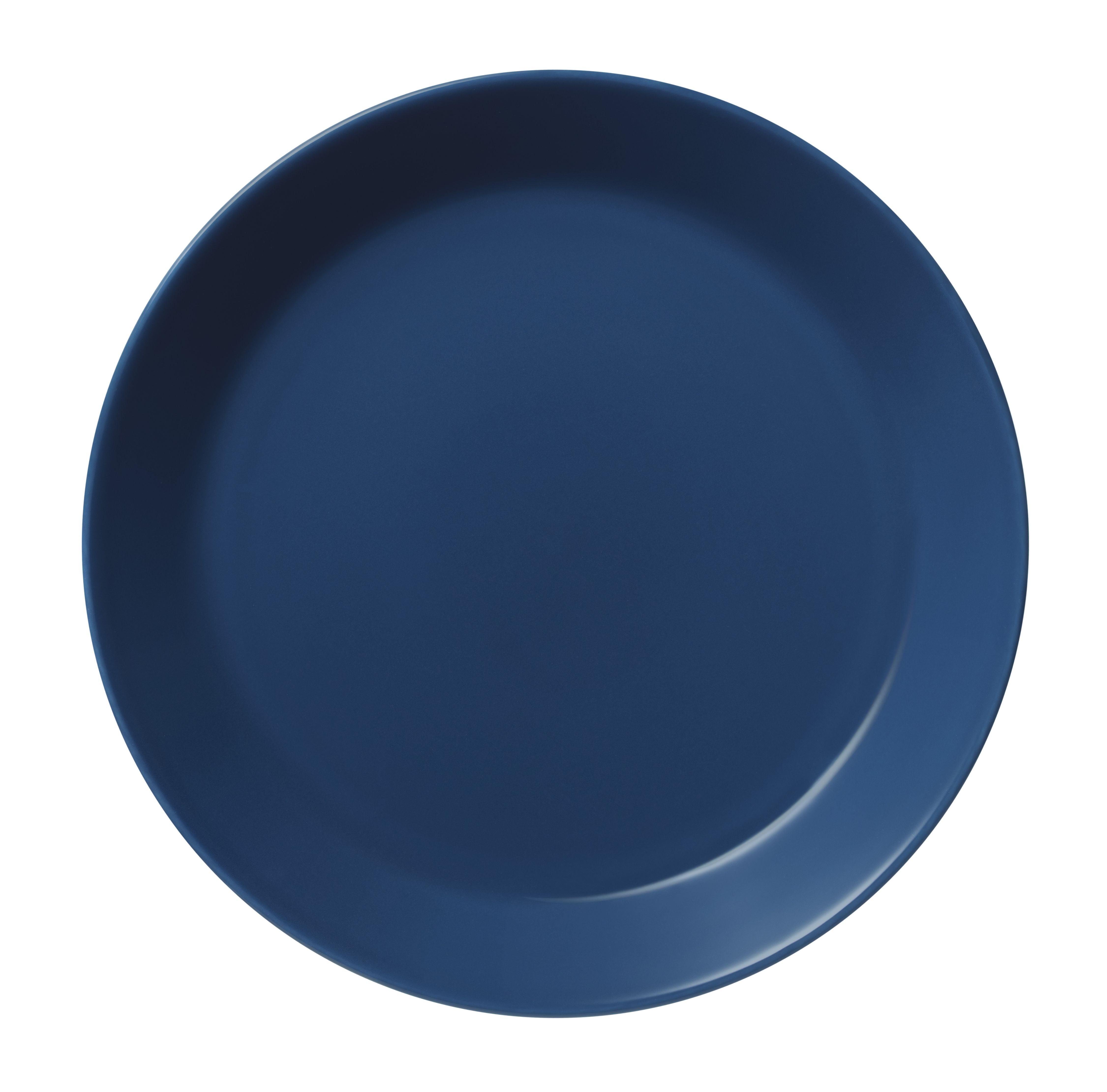 Iittala Teema platta platt 23 cm, vintage blått