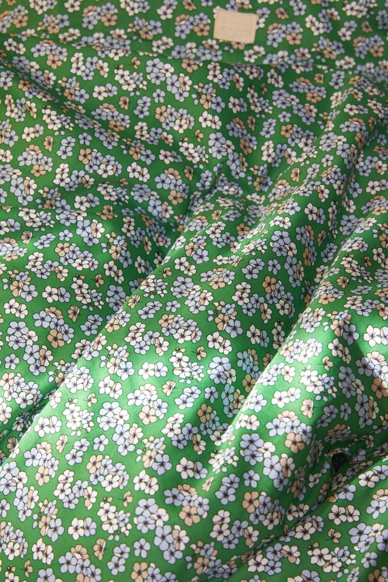 JUNA Behagligt sängkläder 140x200 cm, grönt