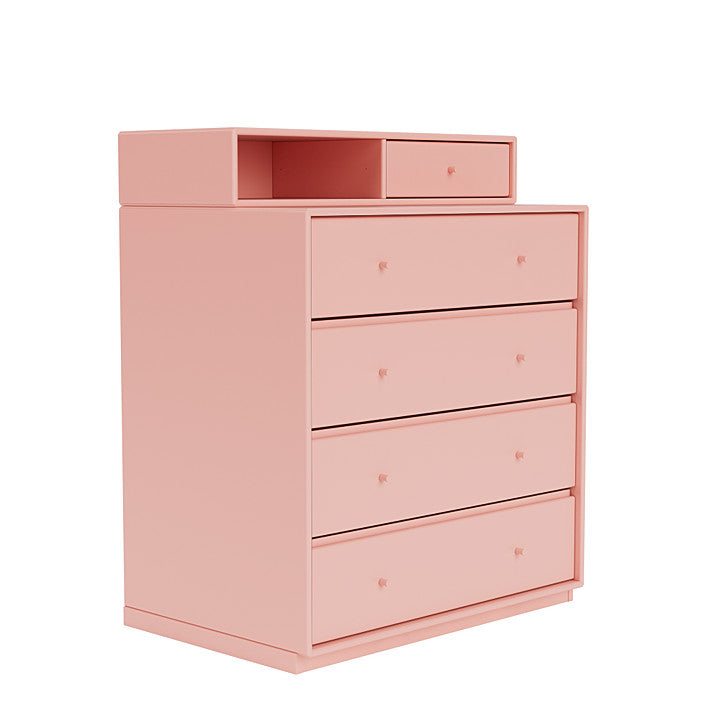 Montana Keep Chest Of Drawers With 3 Cm Plinth, Ruby