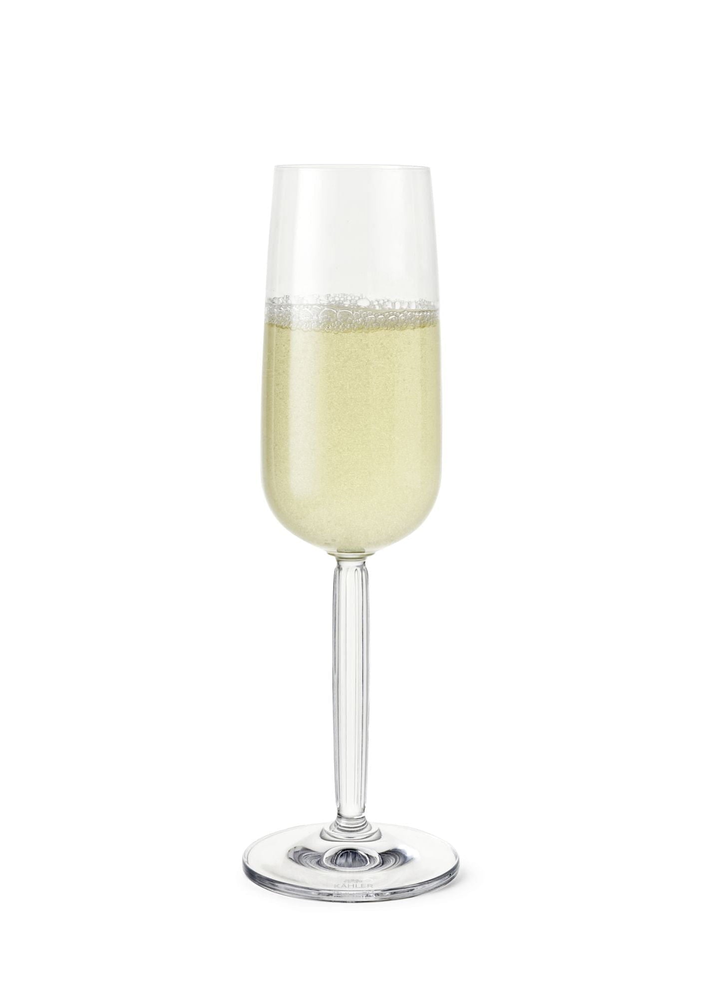 Kähler Hammershøi Champagne Glass 2 st. 240 ml, redo