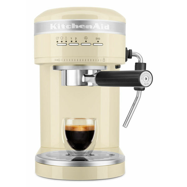 Har råd til skildring Missionær KitchenAid 5KES6503 Artisan Espressomaskine, Creme