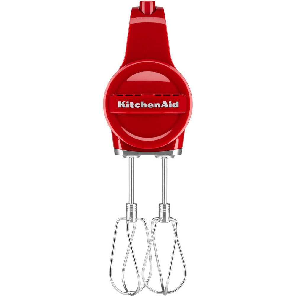 KitchenAid 5KHMB732 trådlös handblandare med 7 hastigheter, röd