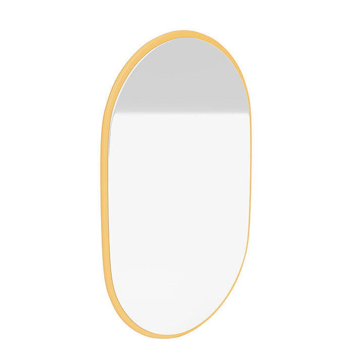 Montana Look Oval Mirror, Acacia