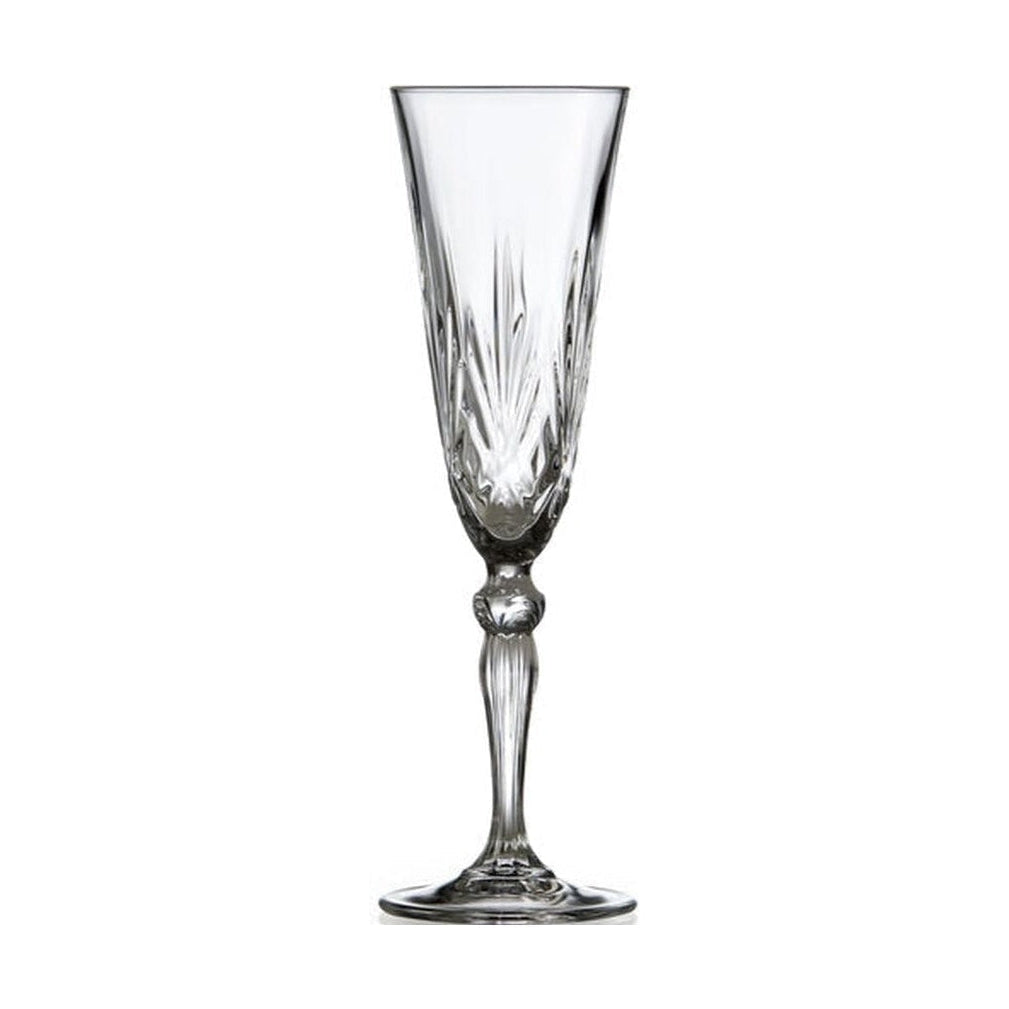 Lyngby Glas Melodia Crystal Champagne Glass 16 Cl, 4 st.