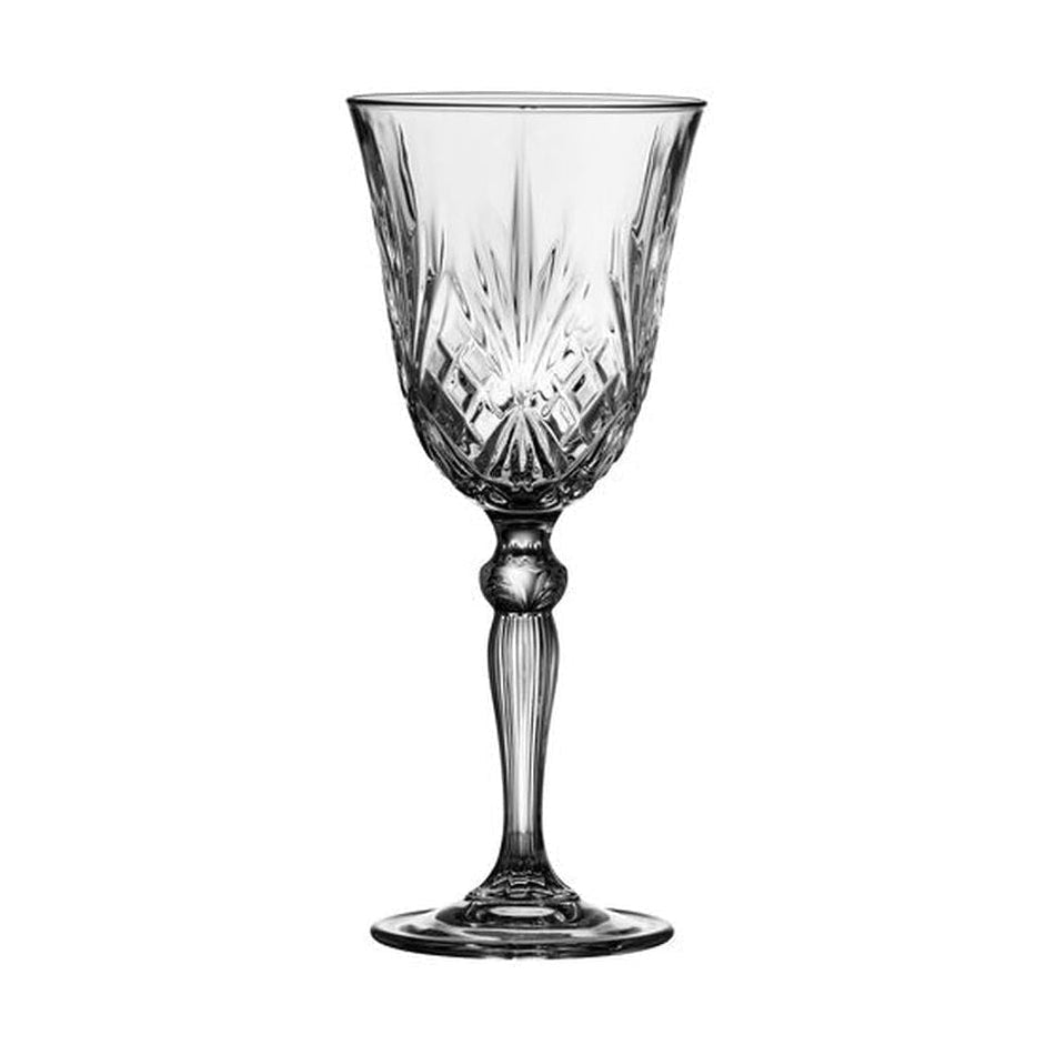 Lyngby Glas Melodia Krystal Hvidvinsglas 21 Cl, 4 Stk.