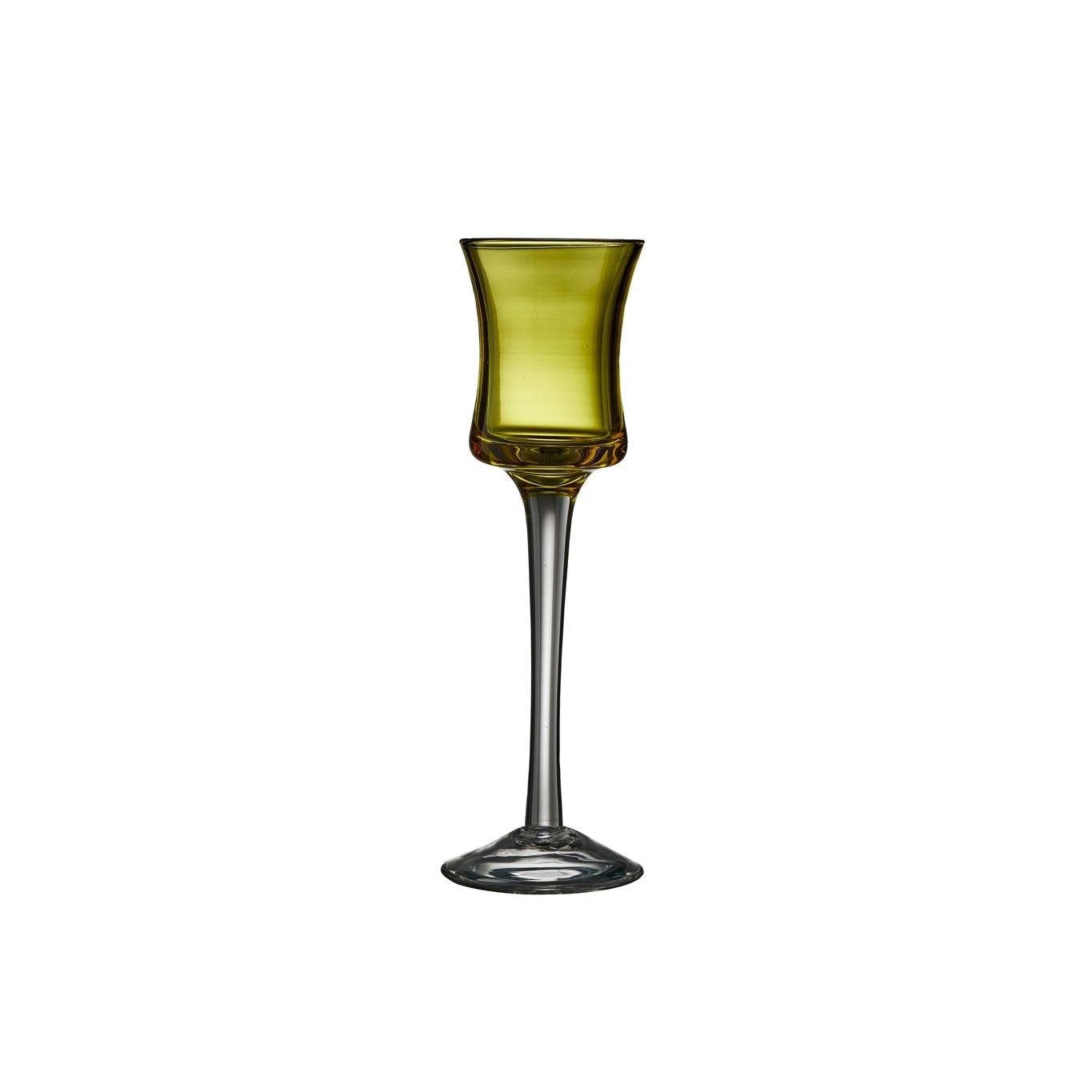 Lyngby Glas Snapseglas Ass. Farver, 6 Stk.