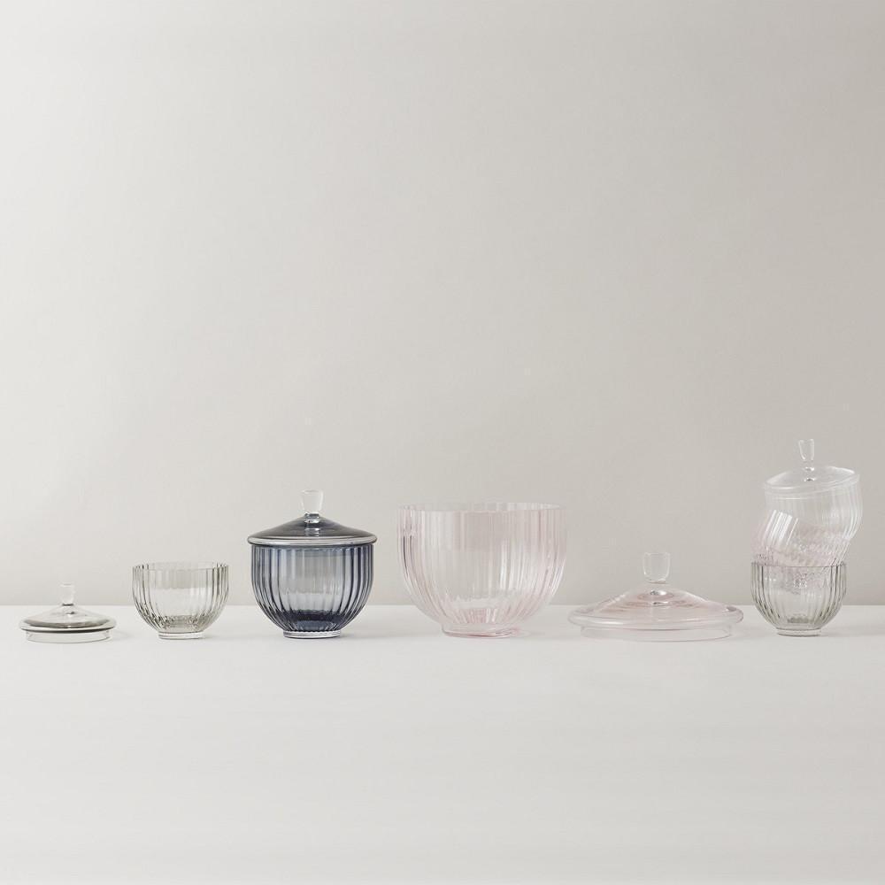 Lyngby Porcelæn Bonbonniere Blå Glas, 10 cm-Krukker-Lyngby Porcelæn-5711507213170-201187-LYN-EXPIRED-Allbuy