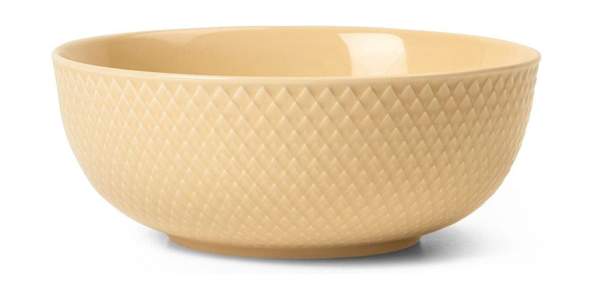 Lyngby Porcelæn Rhombe Color Bowl Ø15,5 cm, sand