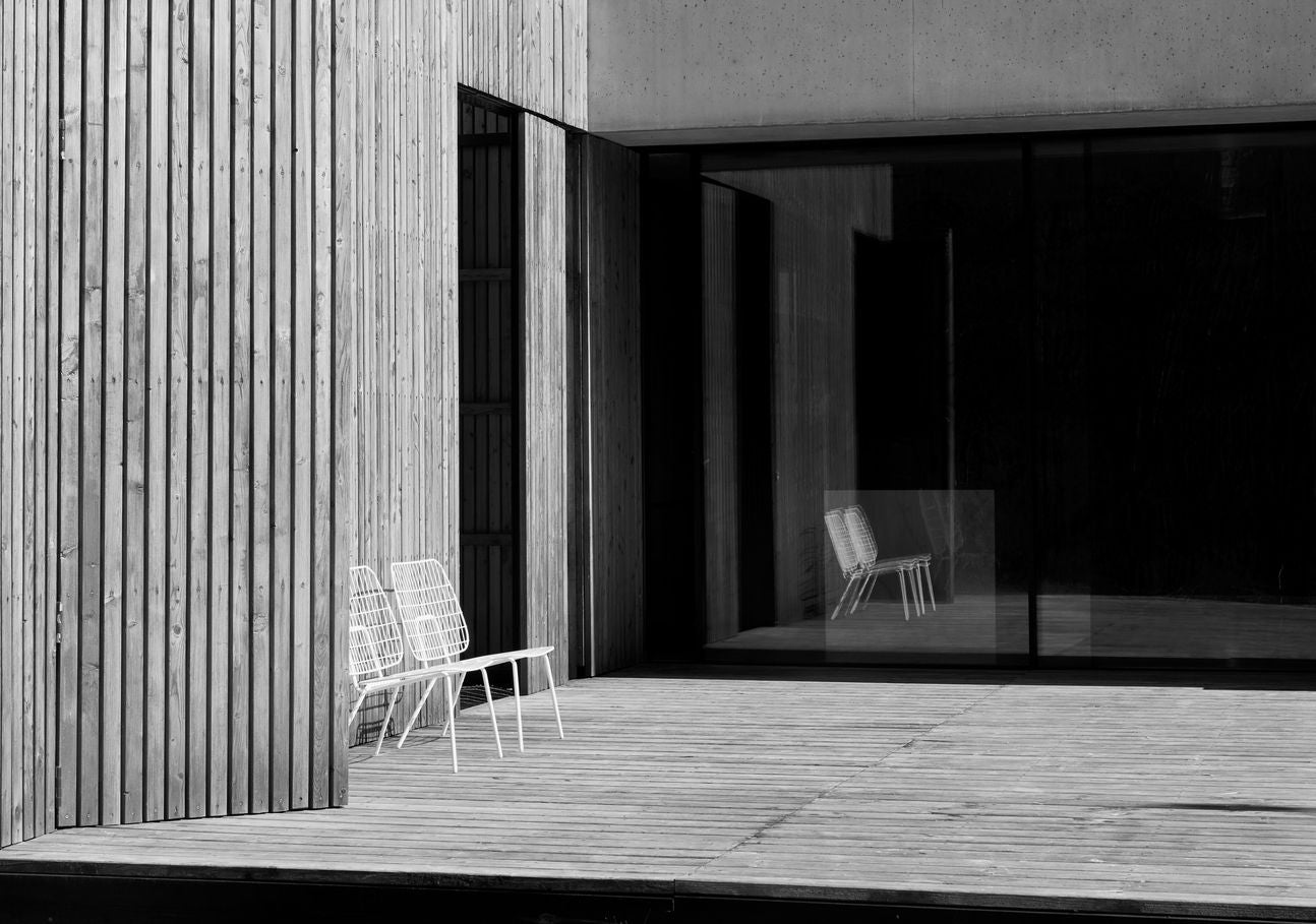 Audo Copenhagen WM String Cushion utomhus/lounge, mörkgrå