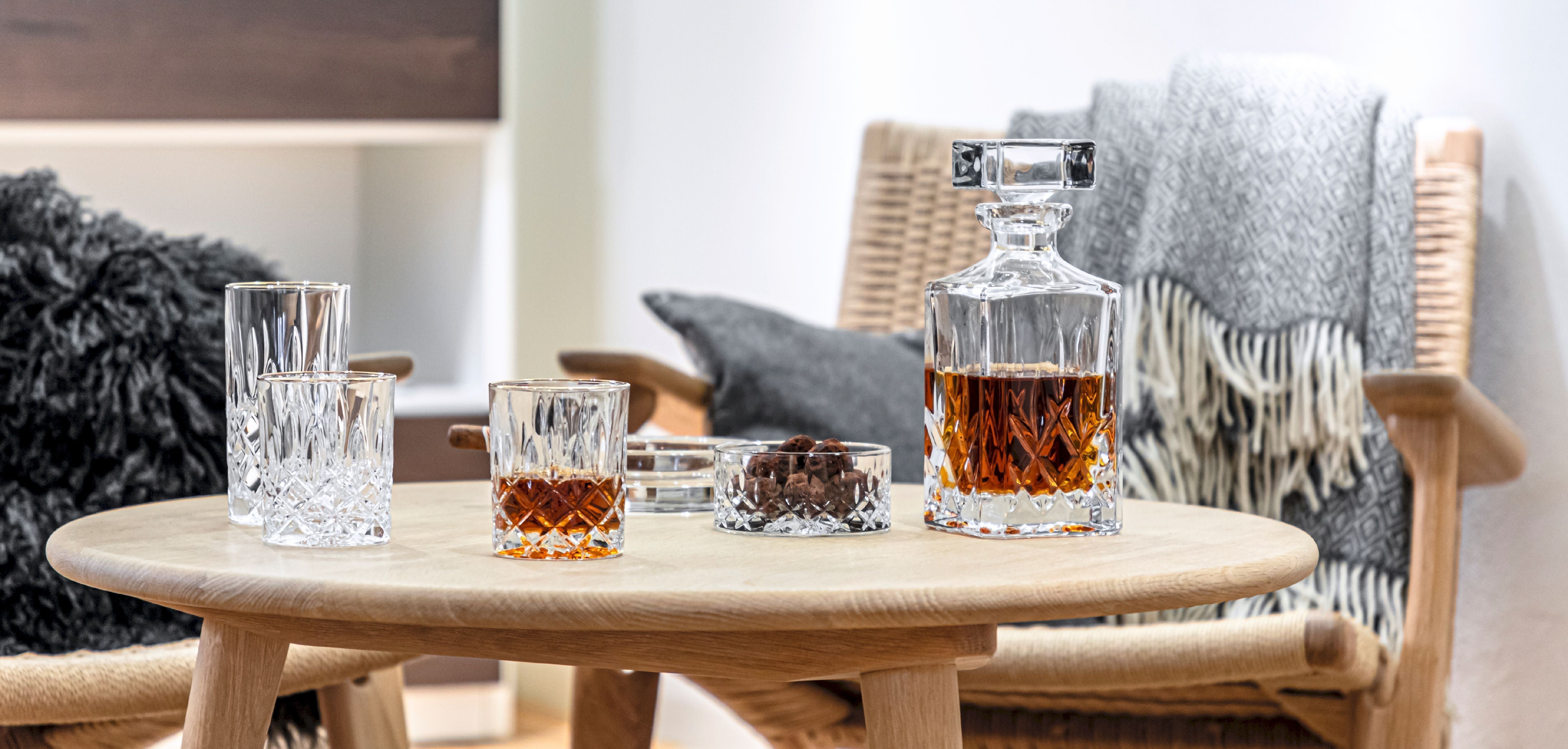Nachtmann Noblesse Whisky Set, 1 Carafe + 2 Glass