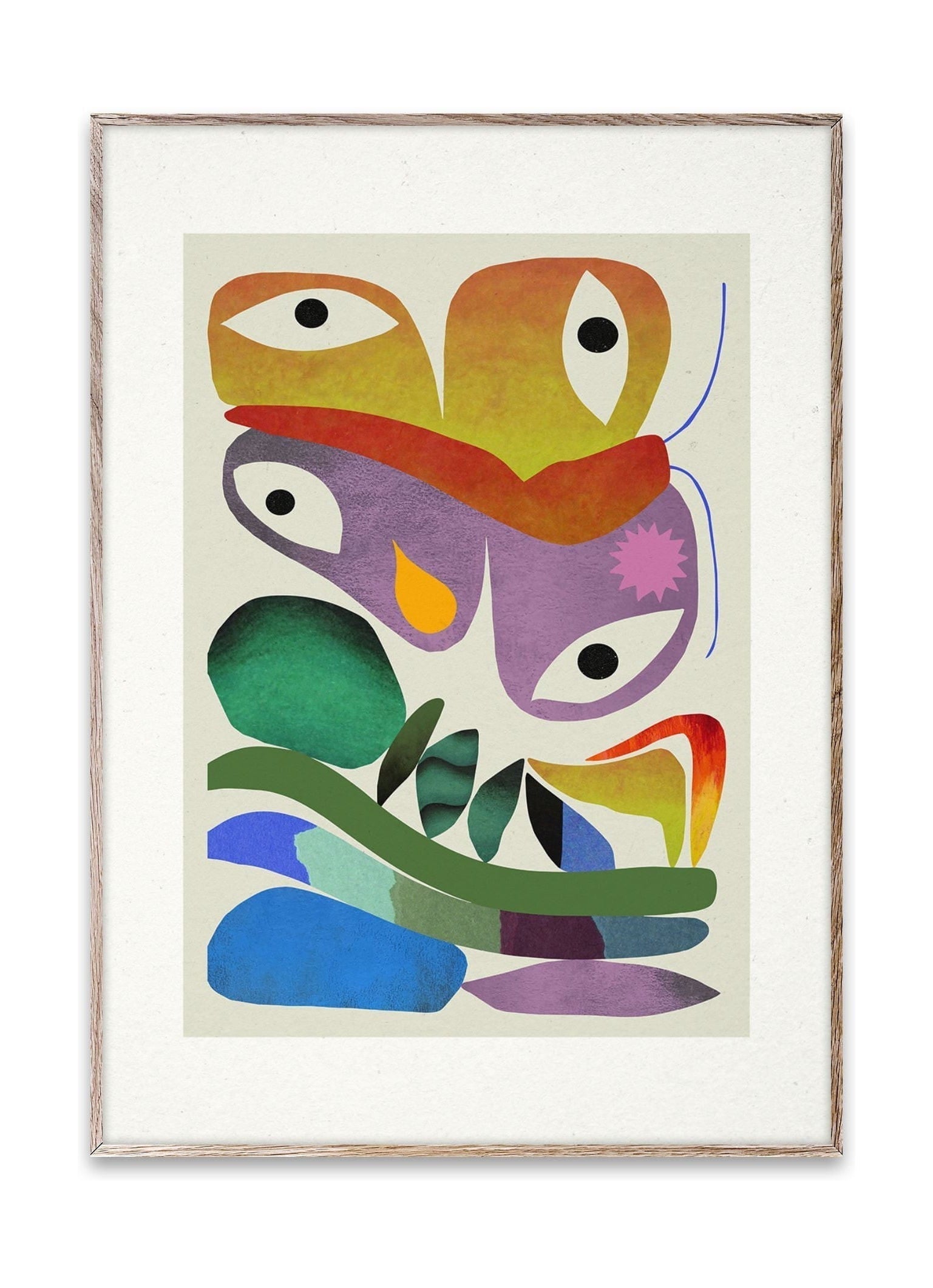 Paper Collective Butterfly Eyes Poster, 50x70 cm
