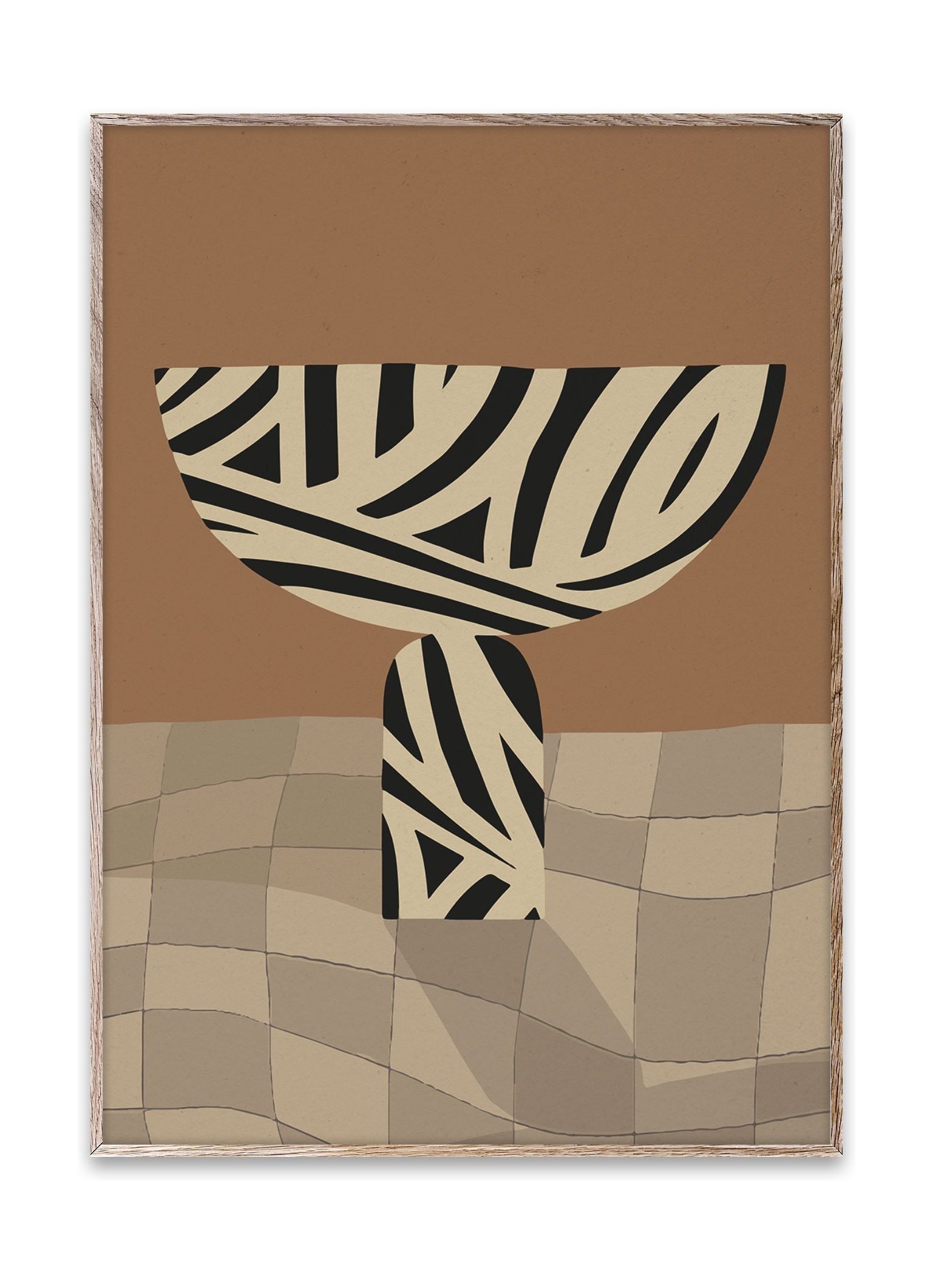 Paper Collective Kyrr Vase II -affisch, 30x40 cm