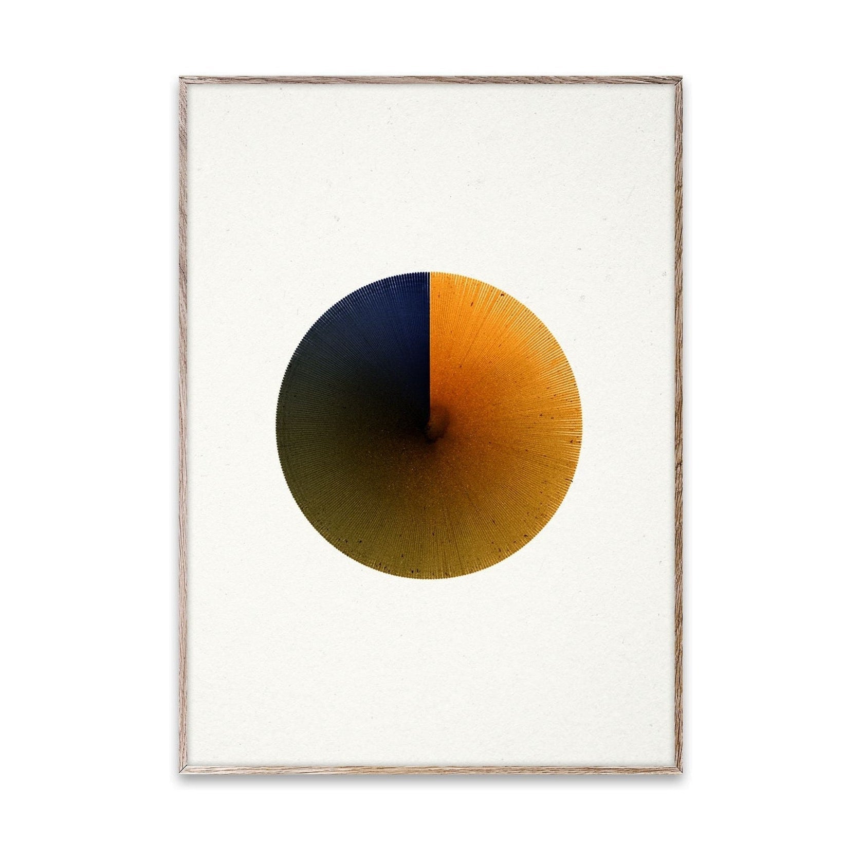 Paper Collective Perfekt cirkelaffisch, 50x70 cm