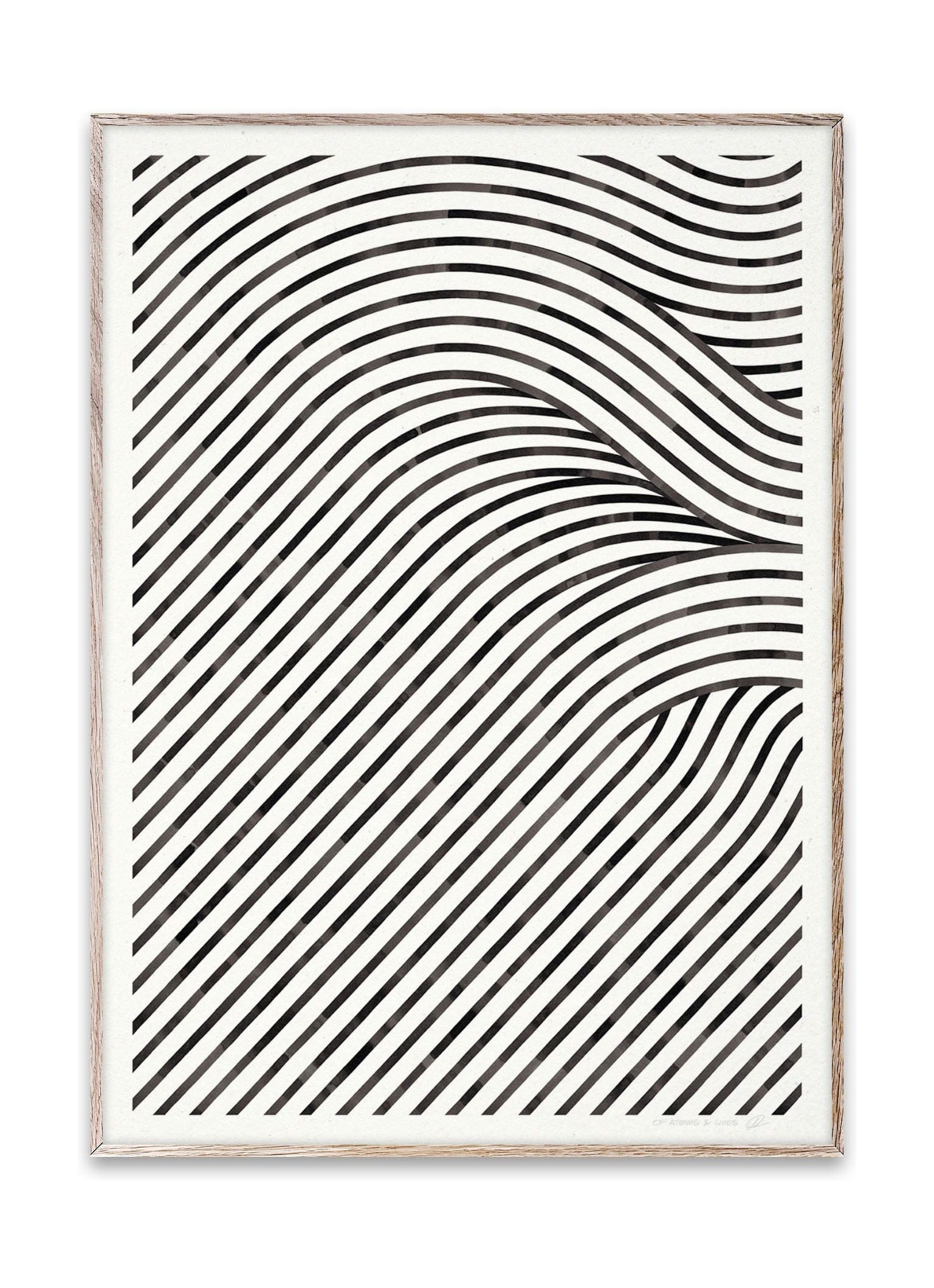 Paper Collective Kvantfält 02 affisch, 30x40 cm