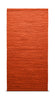 Rug Solid Bomullsmatta 65 x 135 cm, solorange