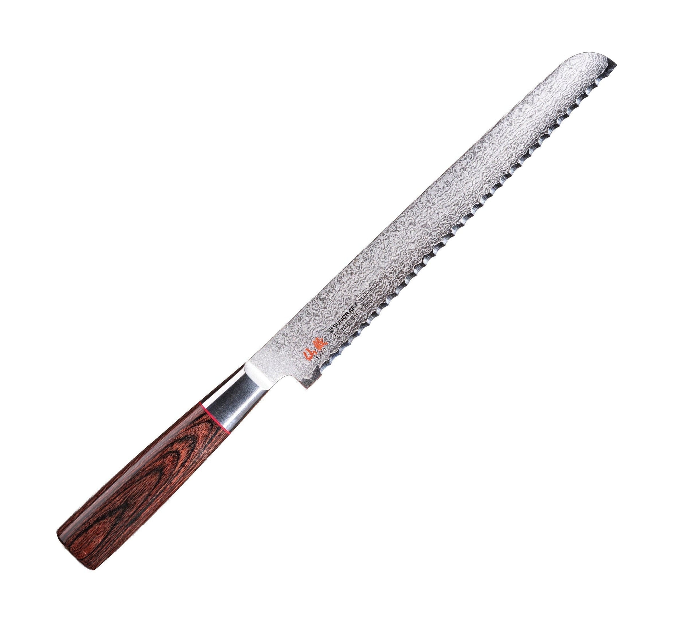 Senzo Classic ID-14 Brødkniv, 22 cm