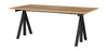 String Furniture Fungerar höjd justerbart skrivbord 90x180 cm, ek/svart