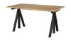 String Furniture Fungerar skrivbord 78x140 cm, ek/svart