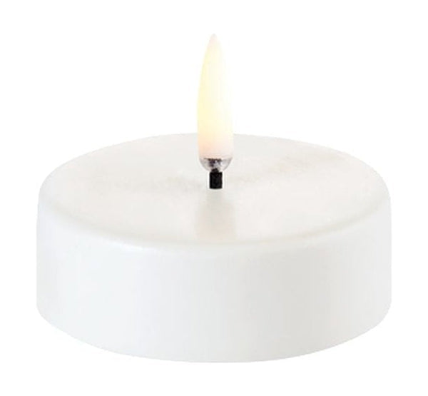 Uyuni Lighting LED Maxi Fyrfadslys 3D Flamme, Nordic White-Flameless Candles-Uyuni Lighting-5708311300868-UL-TE-NW061-UYU-Allbuy