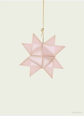 Vissevasse Pink Star Anledningskort, 10,5x15cm-Kort-Vissevasse-5713138719700-F-2017-197-XS-VIS-Allbuy